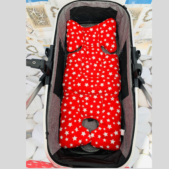 Kinderwagenabdeckung Rot