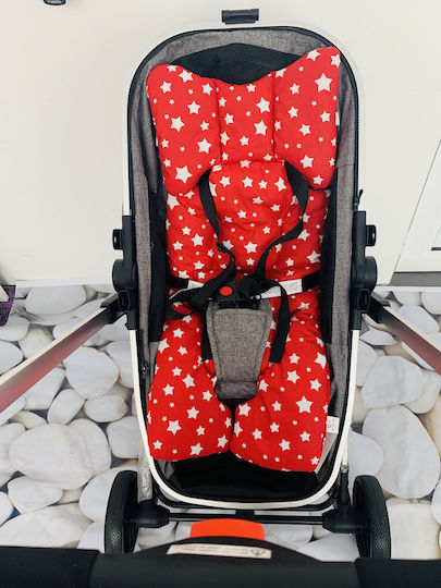 Kinderwagenabdeckung Rot