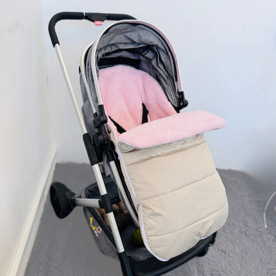 Universal Stroller Footmuff Beige