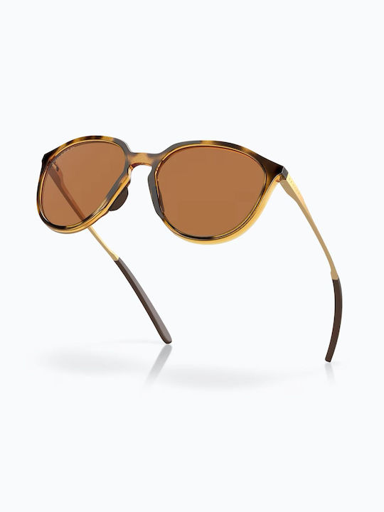 Oakley Sielo Male Sunglasses With Brown Tartaruga Horn-Rimmed Frame And Brown Polarized Lens OO9288-03