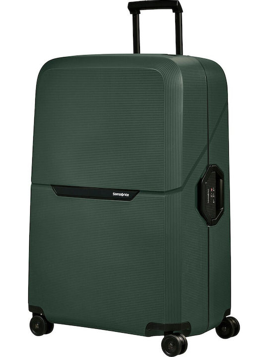 Samsonite Magnum Eco Großer XL Koffer Waldgrün