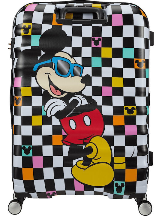 Großer American Tourister Wavebreaker Disney Mickey Check Koffer