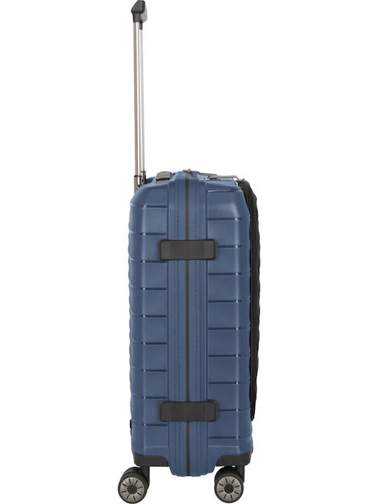 Travelite Mooby S+ Cabin Suitcase Front Pocket Navy