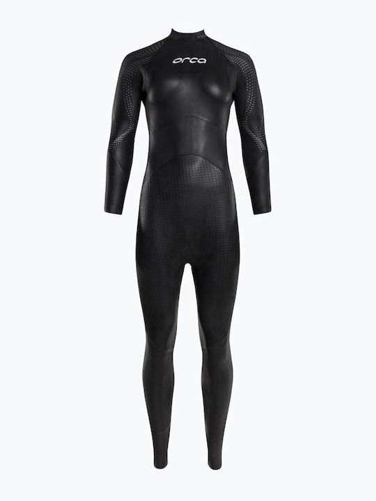 Orca Athlex Flow Ολόσωμη Στολή Κατάδυσης με Φερμουάρ Μαύρη 4mm