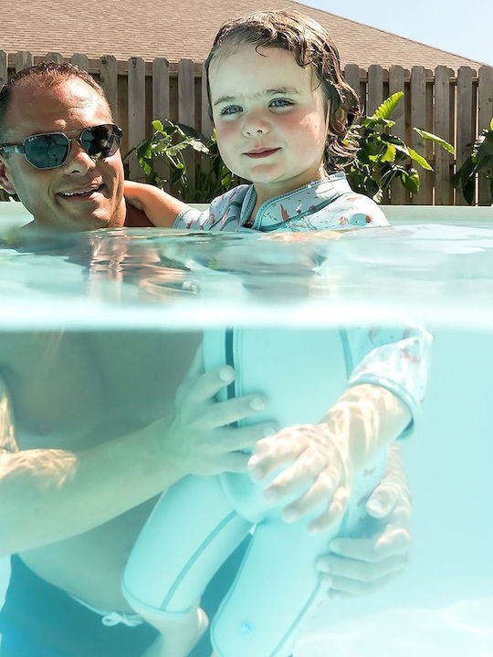 Splash About Kinder Shorty Neoprenanzug für Tauchen mit Reißverschluss Blau 2mm Größe