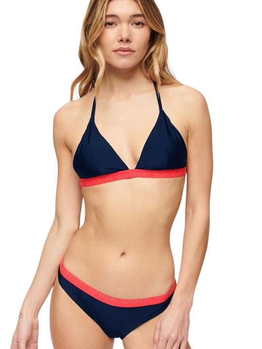 Elastic Classic Bikini Slip Navy Μπλε