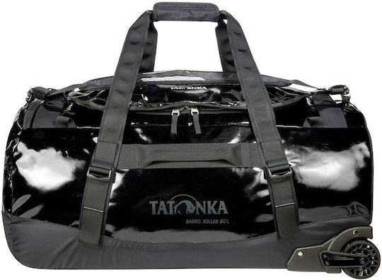 Tatonka Barrel Roller 80 L Black Wheeled Bag