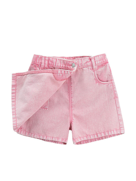 Kinder Rock aus Jeans Rot