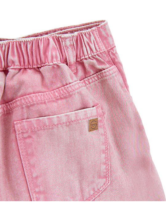 Kinder Rock aus Jeans Rot