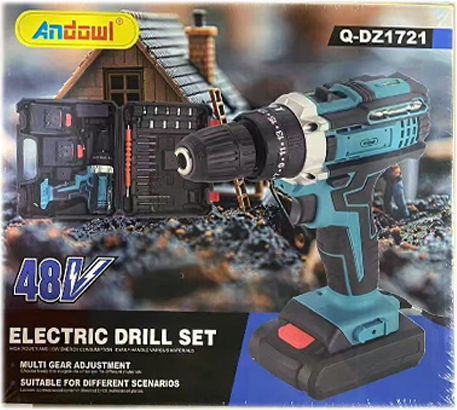 Andowl Q-DZ1721 Battery Power Drill Driver 48V
