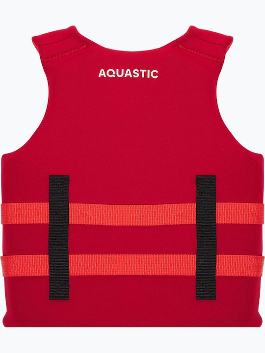 Aquastic Jugend 50N Neopren Kinder-Schwimmweste Rot Größe 176cm