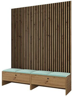 Hartford 485 Eingangsmöbel mit Spiegel 170x44x206cm