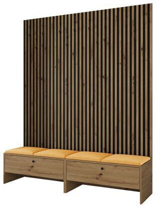 Hartford 485 Entry Furniture with Mirror 170x44x206cm