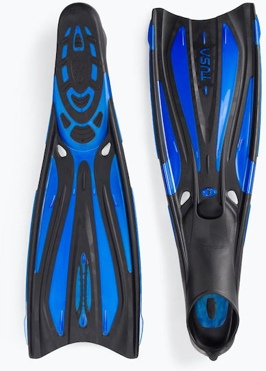 Tusa Swimming Flippers Solla FF Long Blue