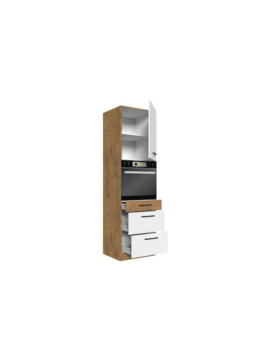 Dulap Superior pentru Cuptor pardoseală Gri 60x57x210buc