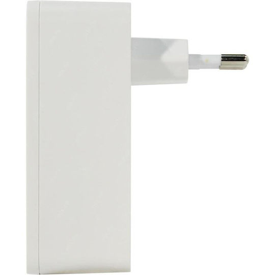 Orico Încărcător cu Cablu Integrat cu 4 Porturi USB-A 20W Albς (S4U)