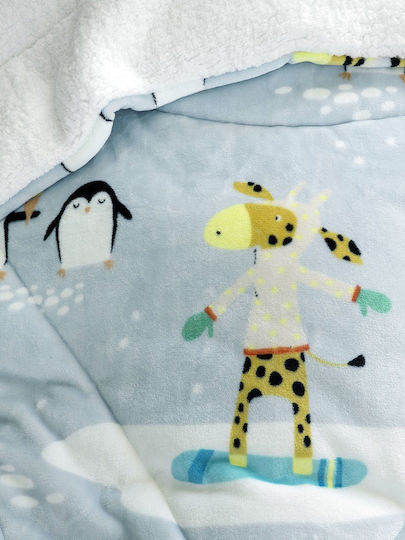 Nima Blanket Frosty Light Blue 220x150cm