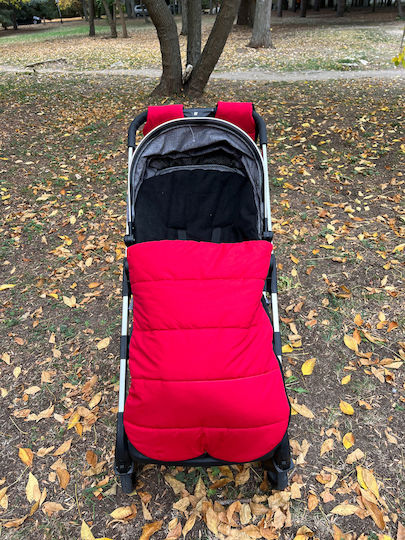 Universal Stroller Footmuff Red