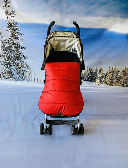 Kinderwagen-Fußsack Rot
