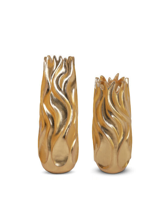 Harmony Pot Gold 40x40x90cm.