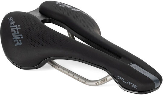 Selle Italia Flite Boost Superflow S Σέλα Ποδηλάτου Μαύρη 248 x 135 mm