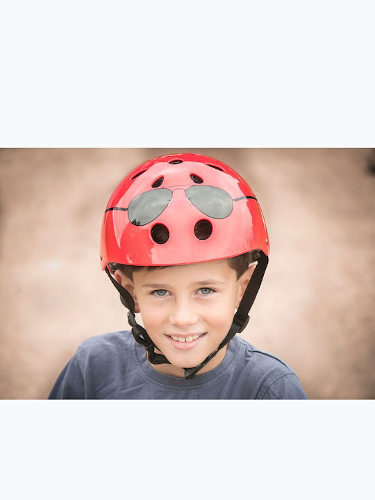 Hornit Aviators Kinderfahrrad- / Rollerhelme Fahrrad BMX Rot