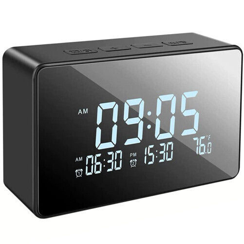 Hidden Camera WiFi Clock 1080p with Memory Card Slot