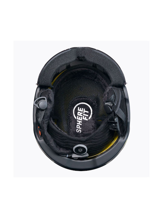 Head Radar 5K Photo MIPS Κράνος για Σκι & Snowboard σε Μαύρο Χρώμα