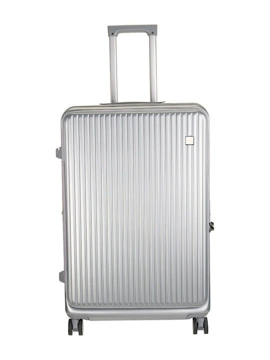 RCM Silver Suitcases with 4 Wheels