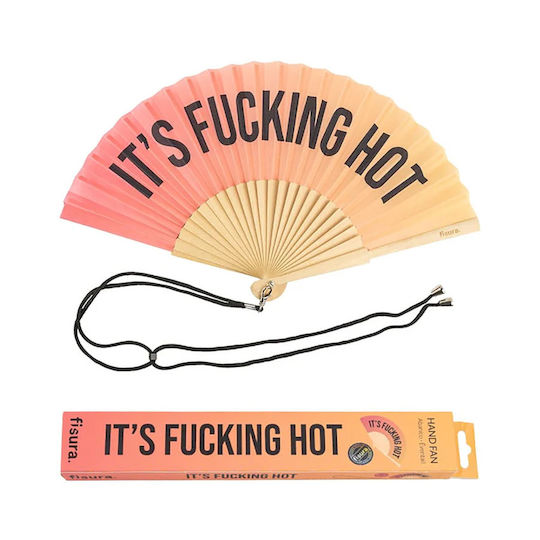Aithrio Pink Fan 42.5cm