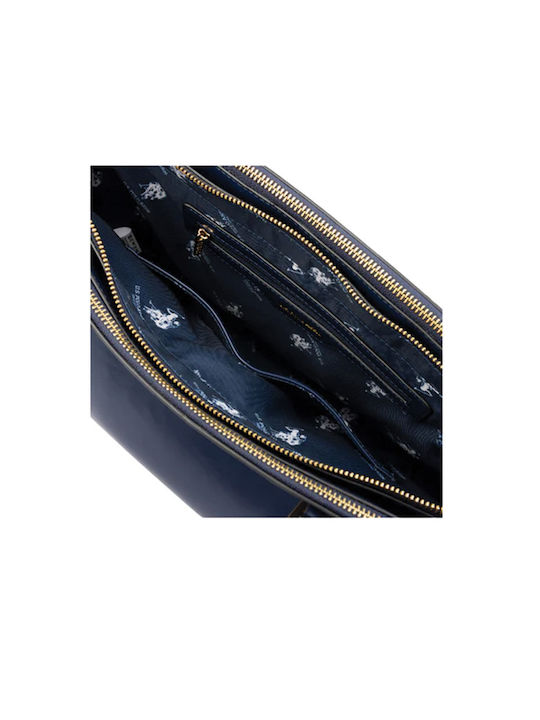Women's Shopper Shoulder Bag Navy Blue
