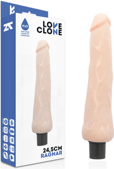 Nanma Loveclone Ragnar Realistic Vibrator 24.5cm Flesh