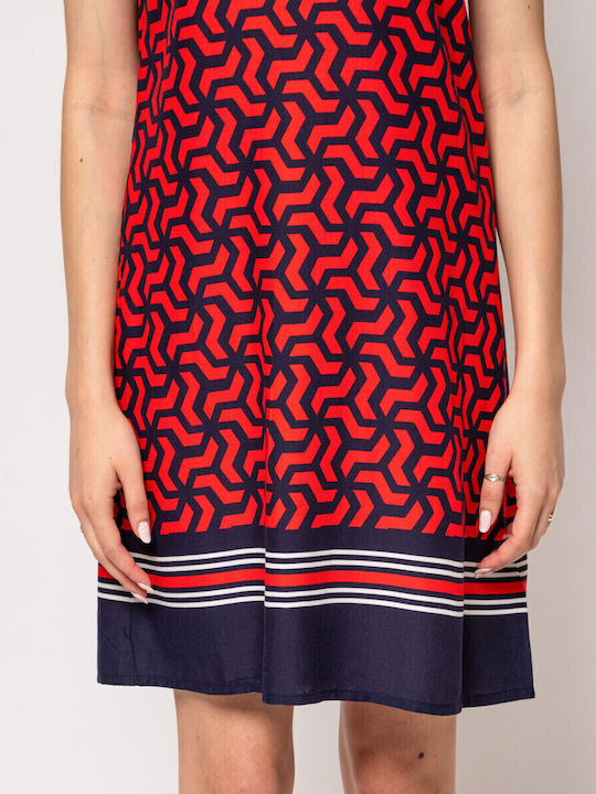 Καλοκαιρινό Mini Φόρεμα Red