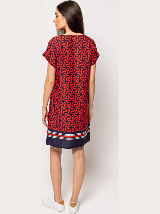 Καλοκαιρινό Mini Φόρεμα Red