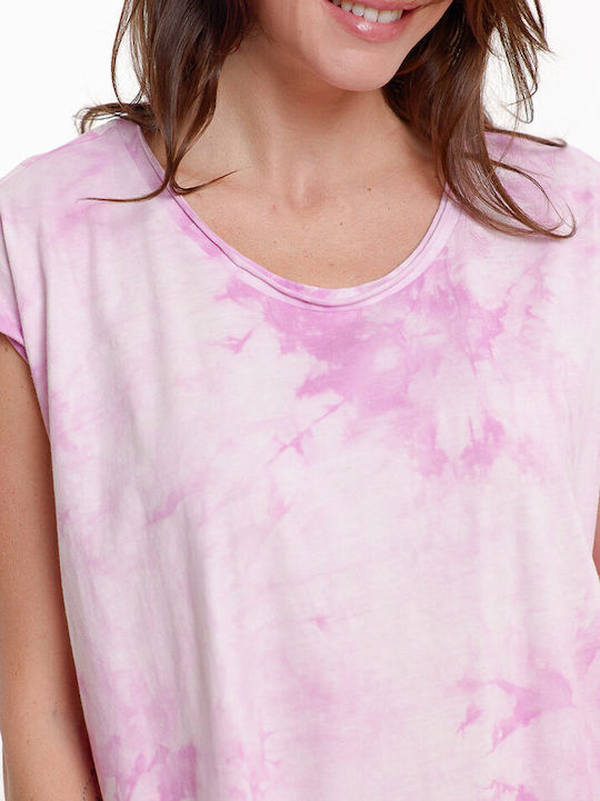 Summer Midi Dress Pink