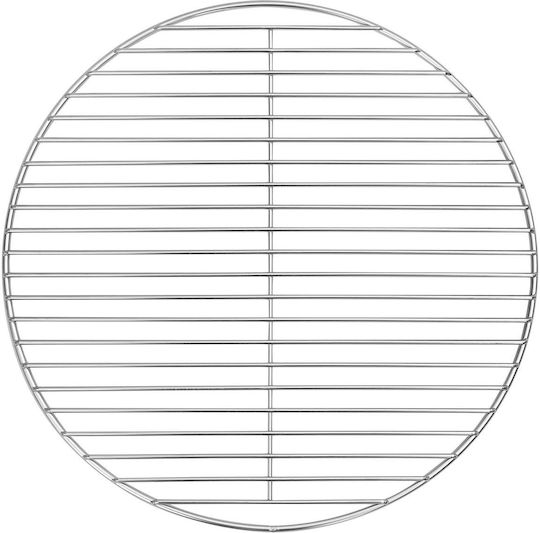 vidaXL Inox Grillrost 43cmx43cmcm