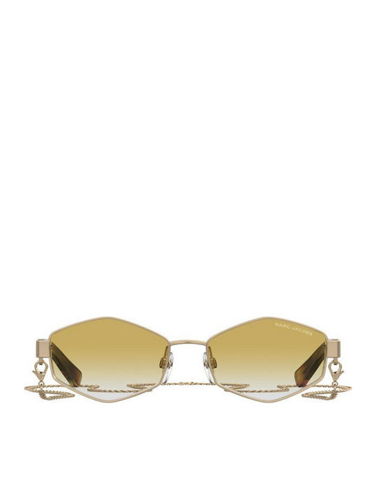 Marc Jacobs Feminini Ochelari de soare cu Auriu Cadru și Aur Lentilă MARC 496/S LPE/06