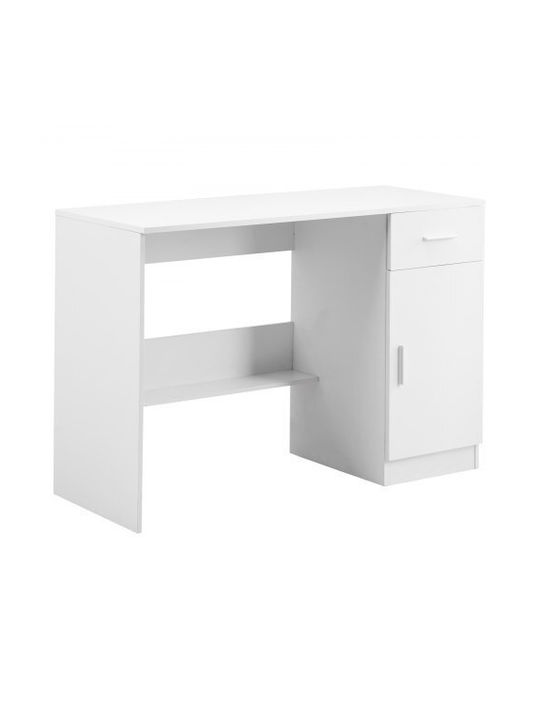Παιδικό Γραφείο από Μελαμίνη Λευκό 105x44x75cm
