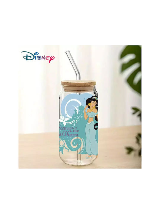 Γυάλινο Ποτήρι Καπάκι Jasmine