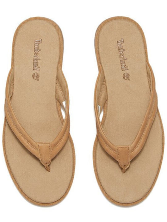 Flache Sandalen für Damen in Beige Farbe