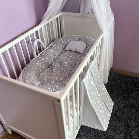 Husă Pentru Pătuț Bebeluş Gri