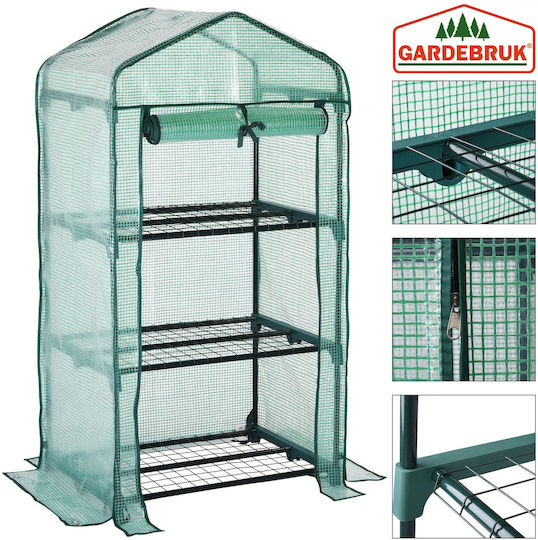 Wetterbeständiges Gartenhaus Gardebruk Abmessungen 126x49x69cm