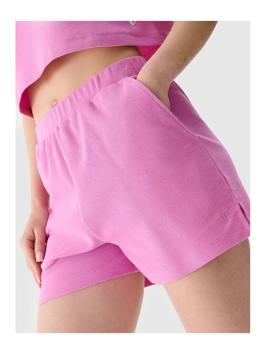 Women's High-waisted Sporty Shorts Pink