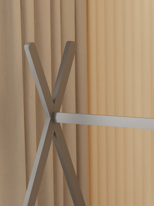 Munk Montessori Παιδικό Κρεβάτι Montessori Μονό Γκρι για Στρώμα 90x190cm