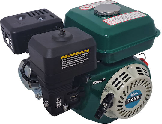 Motor pe benzină Ddt Professional 7,5 CP 4 timpi 200 cc rezervor 3,6 L cu fulie inclusă 40 mm