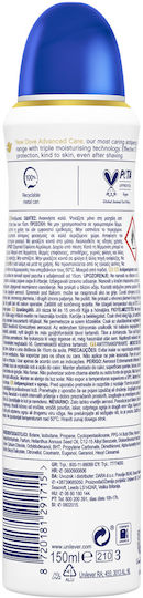 Dove Advanced Care Original Αποσμητικό 72h σε Spray
