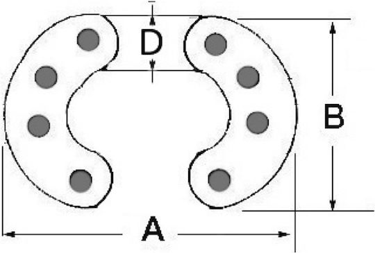 Kettenglied Φ8