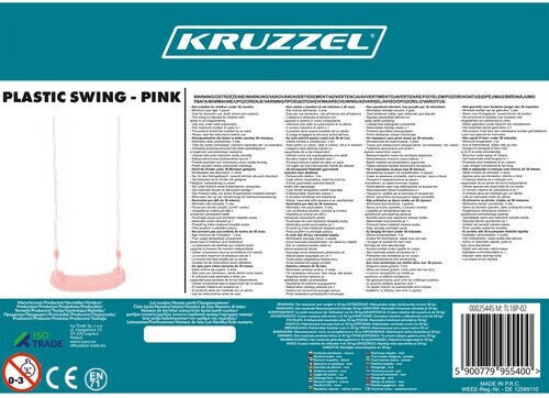 Kruzzel Κούνια Hängend Rosa