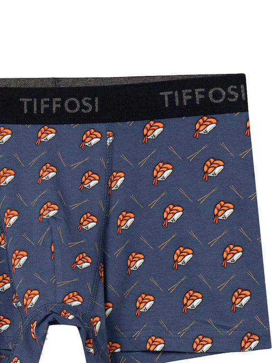 Tiffosi Men's Boxer Blue