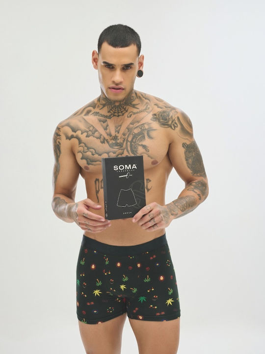 Slipuri pentru bărbați Dark Green 1Pachet